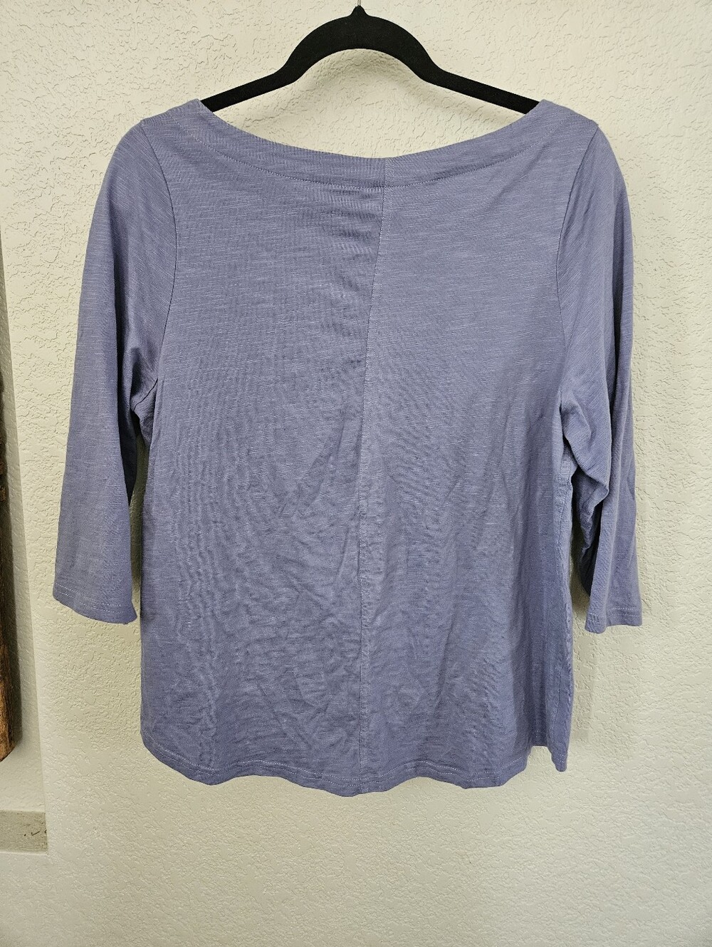 Classic Women's Button-Shoulder Boatneck Top - Picture 2 of 3